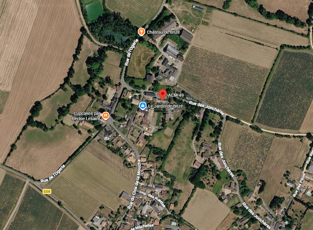 Localisation d'ACM49 sur Google Maps